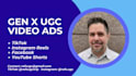create male gen x ugc video ads for tiktok  instagram