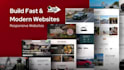 develop a custom website for small business, redesign or landing page