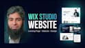 design wix studio website, wix ecommerce website, and wix author website