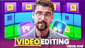 do professional video editing for content creators
