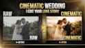 edit wedding videos into cinematic highlights