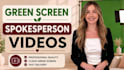 be your german green screen video spokesperson