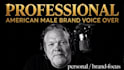 be the american male brand voice for your project