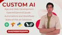 build custom ai agents using openai, API keys, integrations