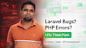 fix laravel bugs, PHP errors, and build custom laravel livewire apps