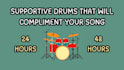 record professional vintage drums for your song