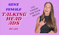create talking head videos as a genx female creator