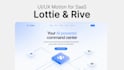 create lottie and rive animations for your website or app