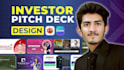 design or redesign startup investor pitch deck