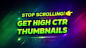 design boost CTR youtube thumbnails