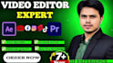 do professional video editing
