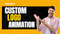 create a professional logo animation and intro outro for your videos