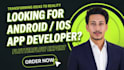 be your best flutterflow developer, flutter mobile,  low code app development