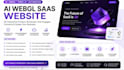 create ai webgl saas website 3d interactive product showcase threejs automation