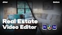 edit cinematic real estate video and drone footage