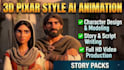 make viral 3d ai animation stories and kids cartoon videos