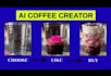 develop ai custom drink creator with interactive website