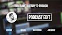 edit, mix and master your podcast