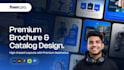 design bifold, trifold brochures and catalog print ready