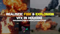 create realistic houdini fx fire smoke explosions and rbd destruction