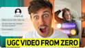 create ugc video ads from zero for facebook and google