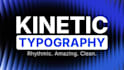 create professional text animation and kinetic typography