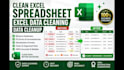 clean excel spreadsheet, excel data cleaning, data cleanup