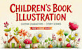 create children book illustrations for amazon KDP