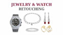 do high quality jewelry and watches retouch in photoshop