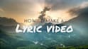 create a professional lyric video for your song