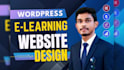 build elearning wordpress lms website with tutor lms, learndash, and learnpress