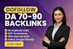 build quality manual SEO backlinks for ranking