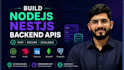 develop and integrate the backend api in 48 hrs with ai