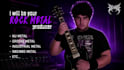 be your professional ghost producer for rock metal