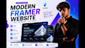 design and develop modern framer website