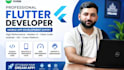 develop a flutter mobile app with ai integration and backend