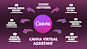 be your professional canva virtual assistant