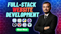 create dynamic web app with full stack development expertise