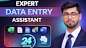be your virtual assistant for data entry and copy paste jobs