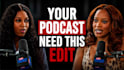 edit your podcast episodes, create trailers, sizzle reels and mix audio