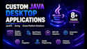 build or fix java desktop applications using javafx or swing