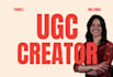 be your female ugc creator for tiktok video ads and reels