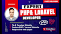 be your PHP laravel website developer and custom php website developer