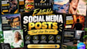 create editable canva social media post design templates