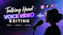 edit talking head short form videos