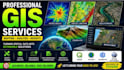 create gis maps and perform spatial analysis using qgis and arcgis