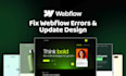 fix webflow bugs, errors, and issues fast