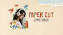 create paper cut lyric video