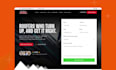 build a roofing company website with UI UX design