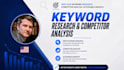 perform keyword research and competitor analysis for google or bing ad campaigns